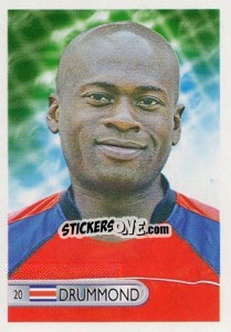 Sticker Jervis Drummond - Mundocrom World Cup 2006 n. 20 - NO EDITOR