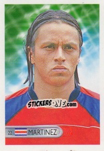 Sticker Gilberto Martinez - Mundocrom World Cup 2006 - NO EDITOR