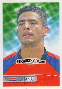 Sticker Michael Umana - Mundocrom World Cup 2006 n. 25 - NO EDITOR