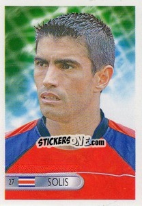 Sticker Mauricio Solis - Mundocrom World Cup 2006 n. 27 - NO EDITOR