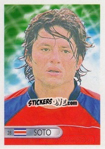 Sticker Jafet Soto - Mundocrom World Cup 2006 n. 28 - NO EDITOR