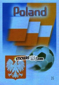 Sticker Flag/emblem - Mundocrom World Cup 2006 n. 35 - NO EDITOR