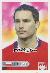 Sticker Arkadiusz Radomski - Mundocrom World Cup 2006 - NO EDITOR