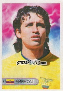 Sticker Paul Ambrossi - Mundocrom World Cup 2006 - NO EDITOR