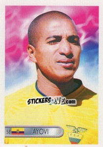 Sticker Marlon Ayovi - Mundocrom World Cup 2006 - NO EDITOR