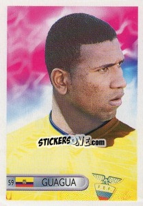 Sticker Jorge Guagua - Mundocrom World Cup 2006 - NO EDITOR