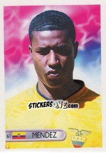 Sticker Edison Mendez - Mundocrom World Cup 2006 n. 61 - NO EDITOR
