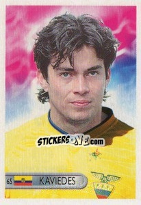 Sticker Ivan Kaviedes - Mundocrom World Cup 2006 n. 65 - NO EDITOR