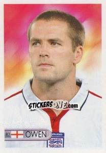 Sticker Michael Owen - Mundocrom World Cup 2006 - NO EDITOR