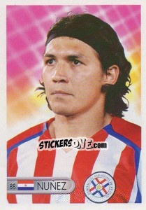 Sticker Jorge Nunez - Mundocrom World Cup 2006 - NO EDITOR