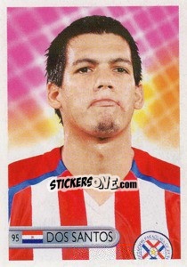 Sticker Julio dos Santos - Mundocrom World Cup 2006 - NO EDITOR