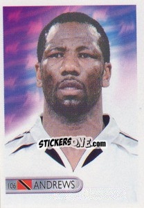 Sticker Marvin Andrews - Mundocrom World Cup 2006 - NO EDITOR