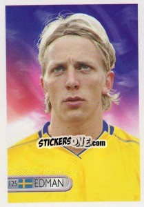 Sticker Erik Edman - Mundocrom World Cup 2006 - NO EDITOR