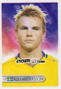 Sticker Niclas Alexandersson - Mundocrom World Cup 2006 - NO EDITOR