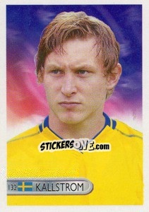 Sticker Kim Kallstrom - Mundocrom World Cup 2006 n. 132 - NO EDITOR