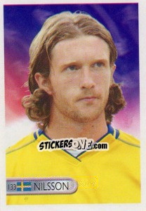 Sticker Mikael Nilsson - Mundocrom World Cup 2006 - NO EDITOR