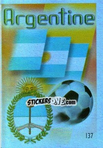 Sticker Flag/emblem - Mundocrom World Cup 2006 - NO EDITOR