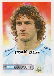 Figurina Fabricio Coloccini - Mundocrom World Cup 2006 - NO EDITOR