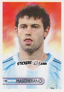 Sticker Javier Mascherano - Mundocrom World Cup 2006 n. 146 - NO EDITOR