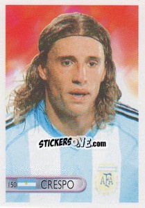 Cromo Hernan Crespo - Mundocrom World Cup 2006 - NO EDITOR