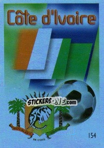 Sticker Flag/emblem - Mundocrom World Cup 2006 n. 154 - NO EDITOR