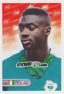 Sticker Kolo Toure - Mundocrom World Cup 2006 - NO EDITOR