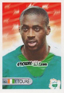Sticker Yaya Toure - Mundocrom World Cup 2006 n. 162 - NO EDITOR