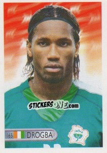 Sticker Didier Drogba - Mundocrom World Cup 2006 - NO EDITOR