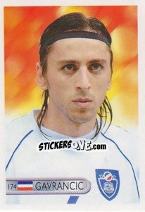 Sticker Goran Gavrancic - Mundocrom World Cup 2006 - NO EDITOR