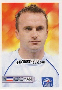 Sticker Ognjen Koroman - Mundocrom World Cup 2006 - NO EDITOR