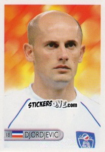 Sticker Predrag Djordjevic - Mundocrom World Cup 2006 n. 181 - NO EDITOR