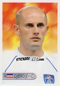 Sticker Predrag Djordjevic - Mundocrom World Cup 2006 - NO EDITOR