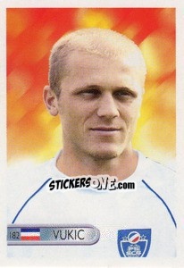 Sticker Zvonimir Vukic - Mundocrom World Cup 2006 - NO EDITOR