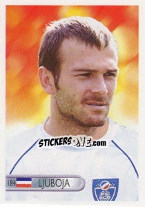 Sticker Danijel Ljuboja - Mundocrom World Cup 2006 n. 184 - NO EDITOR