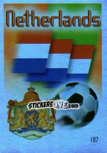 Sticker Flag/emblem - Mundocrom World Cup 2006 n. 187 - NO EDITOR
