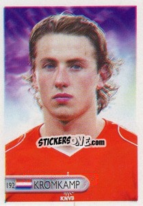 Sticker Jan Kromkamp - Mundocrom World Cup 2006 - NO EDITOR