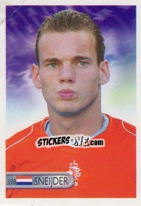 Sticker Wesley Sneijder - Mundocrom World Cup 2006 - NO EDITOR