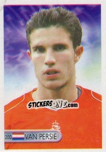 Sticker Robin van Persie - Mundocrom World Cup 2006 n. 200 - NO EDITOR