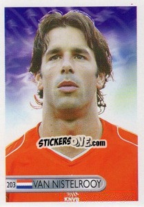 Sticker Ruud van Nistelrooy - Mundocrom World Cup 2006 - NO EDITOR