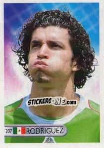 Sticker Francisco Rodriguez - Mundocrom World Cup 2006 n. 207 - NO EDITOR