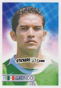 Sticker Gerardo Galindo - Mundocrom World Cup 2006 - NO EDITOR