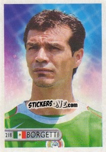 Sticker Jared Borgetti - Mundocrom World Cup 2006 n. 218 - NO EDITOR