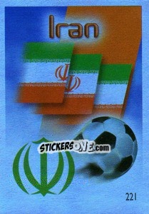 Sticker Flag/emblem - Mundocrom World Cup 2006 n. 221 - NO EDITOR