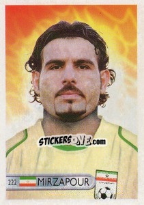 Sticker Ebrahim Mirzapour - Mundocrom World Cup 2006 n. 222 - NO EDITOR
