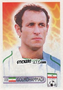 Sticker Yahya Golmohammadi - Mundocrom World Cup 2006 - NO EDITOR