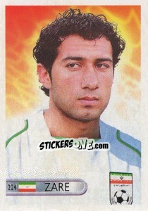 Sticker Sattar Zare - Mundocrom World Cup 2006 n. 224 - NO EDITOR