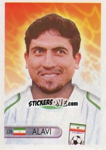 Sticker Seyed Alavi - Mundocrom World Cup 2006 n. 226 - NO EDITOR