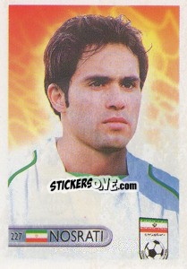 Sticker Mohamad Nosrati - Mundocrom World Cup 2006 - NO EDITOR