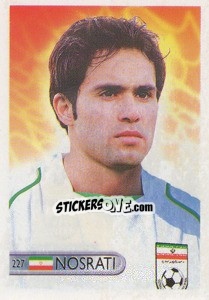 Sticker Mohamad Nosrati - Mundocrom World Cup 2006 n. 227 - NO EDITOR