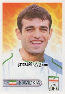 Sticker Moharram Navidkia - Mundocrom World Cup 2006 n. 232 - NO EDITOR